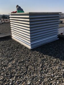 Reparatie en spotrepair gevelpanelen — project 1 — RBM Europe Haarlem