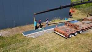 Reparatie en spotrepair gevelpanelen — project 5 — RBM Europe Haarlem